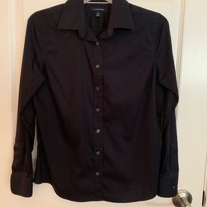 Lands’ End no iron pinpoint Oxford shirt